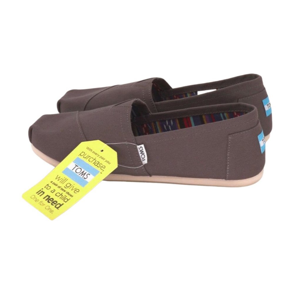 TOMS Core Classics Slip-On Shoe Ash Size 9.5 - Picture 6 of 8